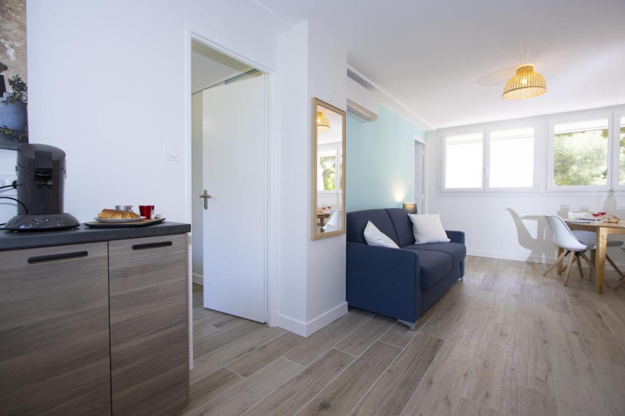 L'Oree De La Plage: Appt. Tout Confort 4/6 Pers. 400 M De La Plage La Ciotat Bagian luar foto
