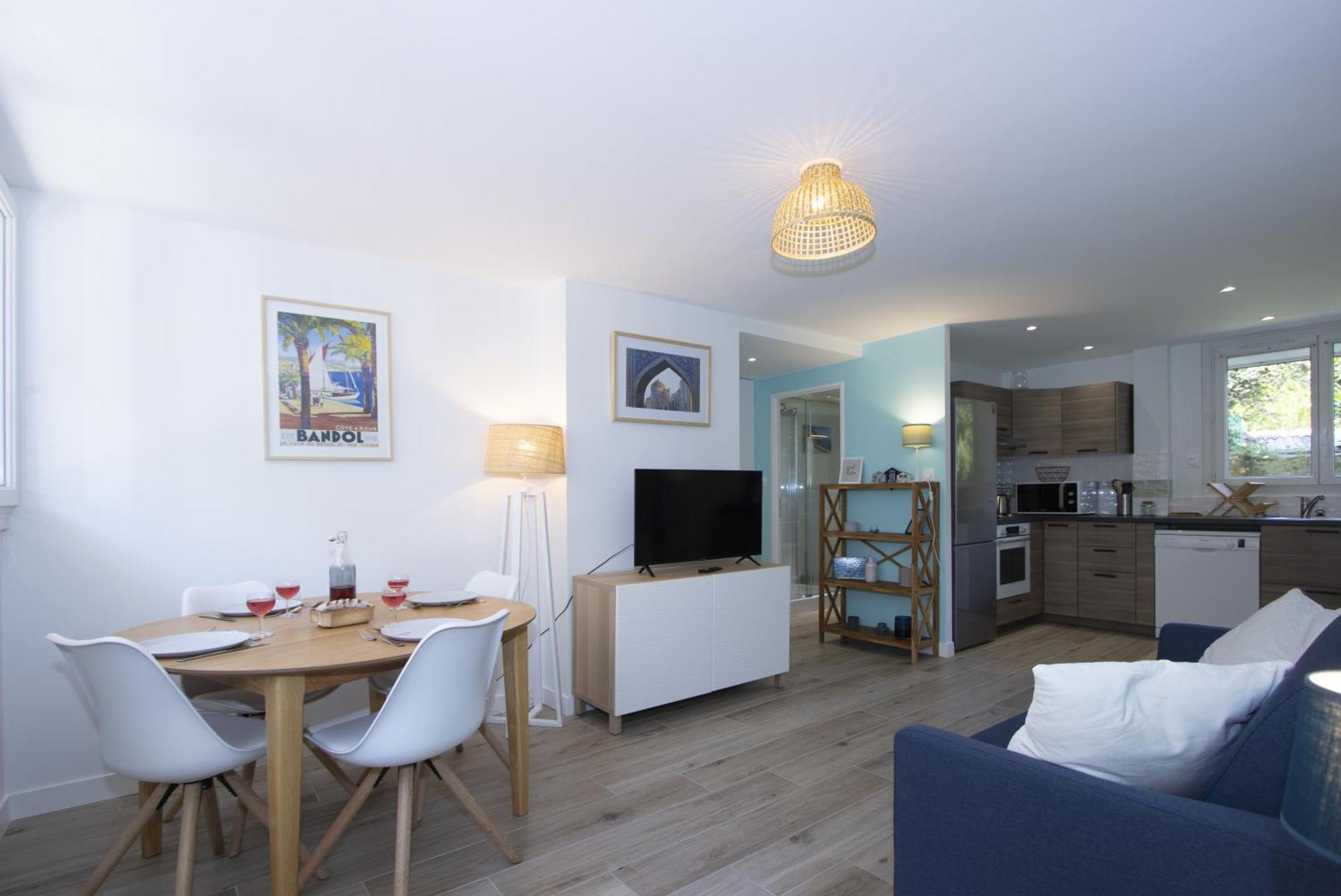 L'Oree De La Plage: Appt. Tout Confort 4/6 Pers. 400 M De La Plage La Ciotat Bagian luar foto